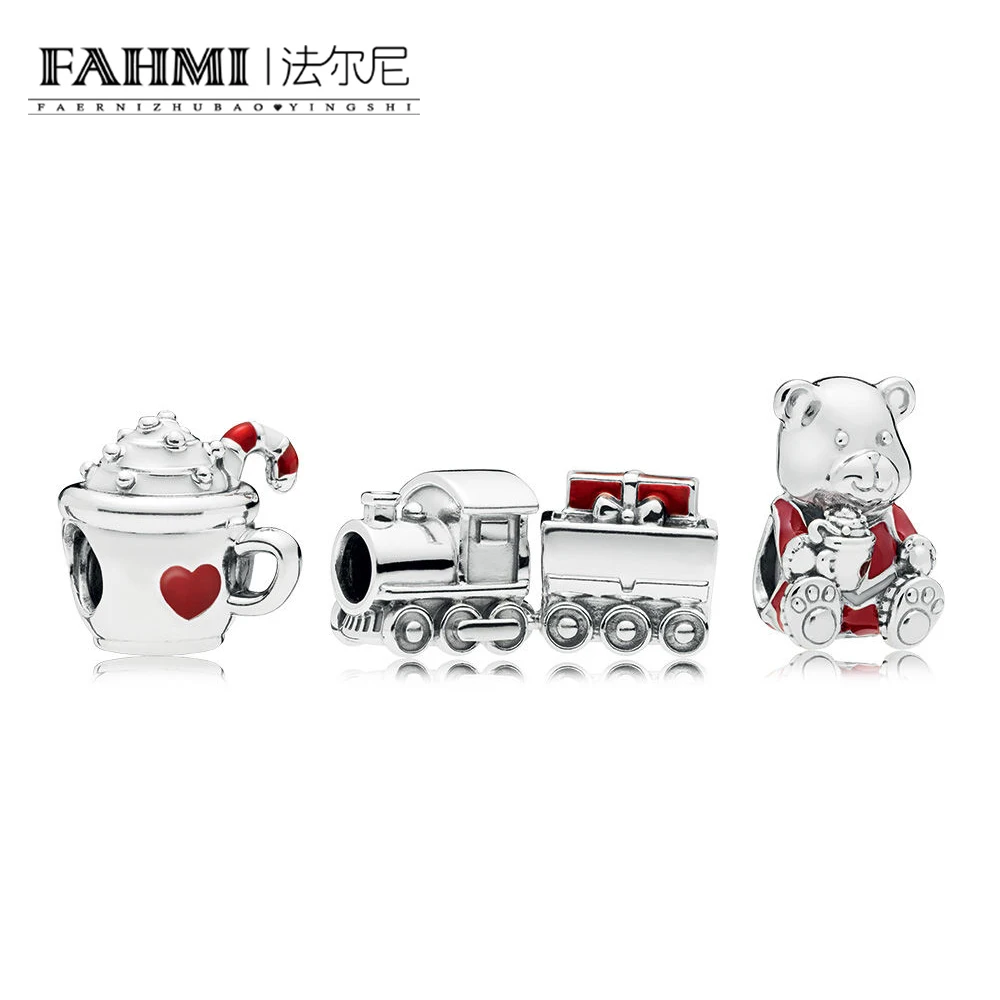 FAHMI 100% 925 Sterling Silver RAU0558 HAPPY HOLIDAY CHARM PACK WARM COCOA CHARM CHRISTMAS BEAR CHARM Christmas Train Charm
FAHMI 100% 925 Sterling Silver RAU0558 HAPPY HOLIDAY CHARM PACK WARM COCOA CHARM CHRISTMAS BEAR CHARM Christmas Train Charm