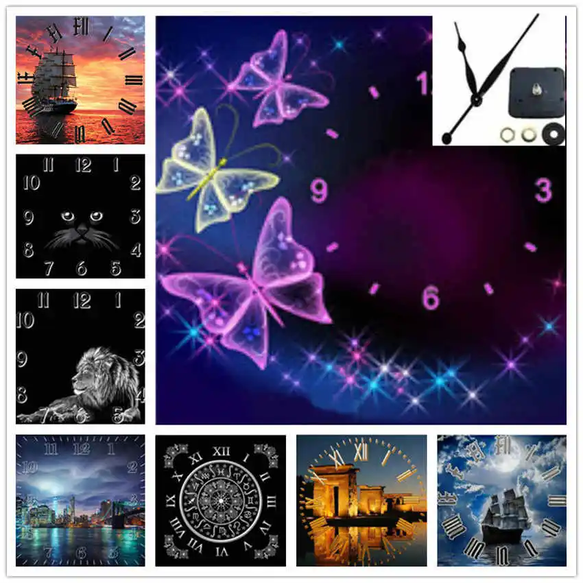New 5D diamond mosaic Sale Cat Clock Diy Diamond embroidery Full Set Lion Clock 5D Diamond Painting Full Square Cartoon sailboat
New 5D diamond mosaic Sale Cat Clock Diy Diamond embroidery Full Set Lion Clock 5D Diamond Painting Full Square Cartoon sailboat