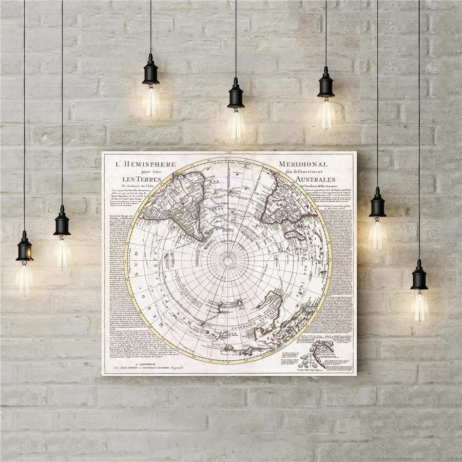 Classic Antarctic Map Geography Clear Lines And Descriptions Vintage Canvas Wall Art Sticker Retro Home Decoration Print Poster
Classic Antarctic Map Geography Clear Lines And Descriptions Vintage Canvas Wall Art Sticker Retro Home Decoration Print Poster
