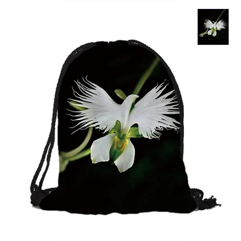 Cymbidium White Orchid Printing Drawstring Backpack Polyester Bags For Women Men Child Pouch Black Backpacks
Cymbidium White Orchid Printing Drawstring Backpack Polyester Bags For Women Men Child Pouch Black Backpacks