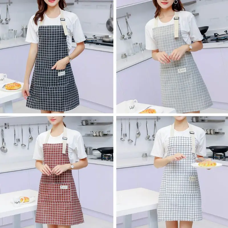 Fashion Lady Women Men Adjustable Cotton Linen High-grade Kitchen Apron For Cooking Baking Restaurant Pinafore
Fashion Lady Women Men Adjustable Cotton Linen High-grade Kitchen Apron For Cooking Baking Restaurant Pinafore