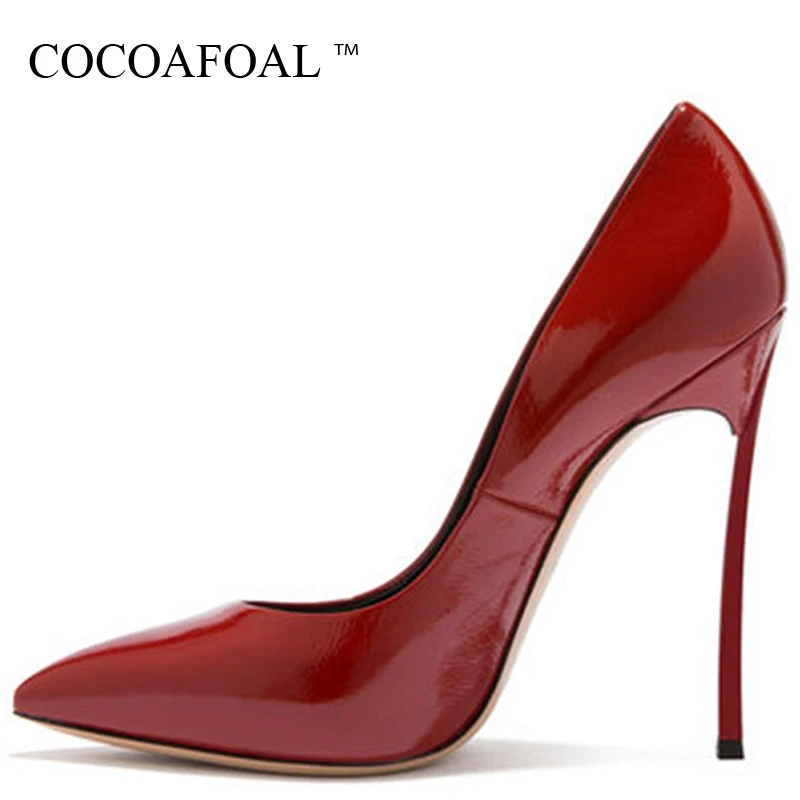 COCOAFOAL Black Red Woman High Heels Shoes Bridal Wedding Heel Shoes Women's Party Plus Size Pointed Toe Pumps Party Stiletto
COCOAFOAL Black Red Woman High Heels Shoes Bridal Wedding Heel Shoes Women's Party Plus Size Pointed Toe Pumps Party Stiletto
