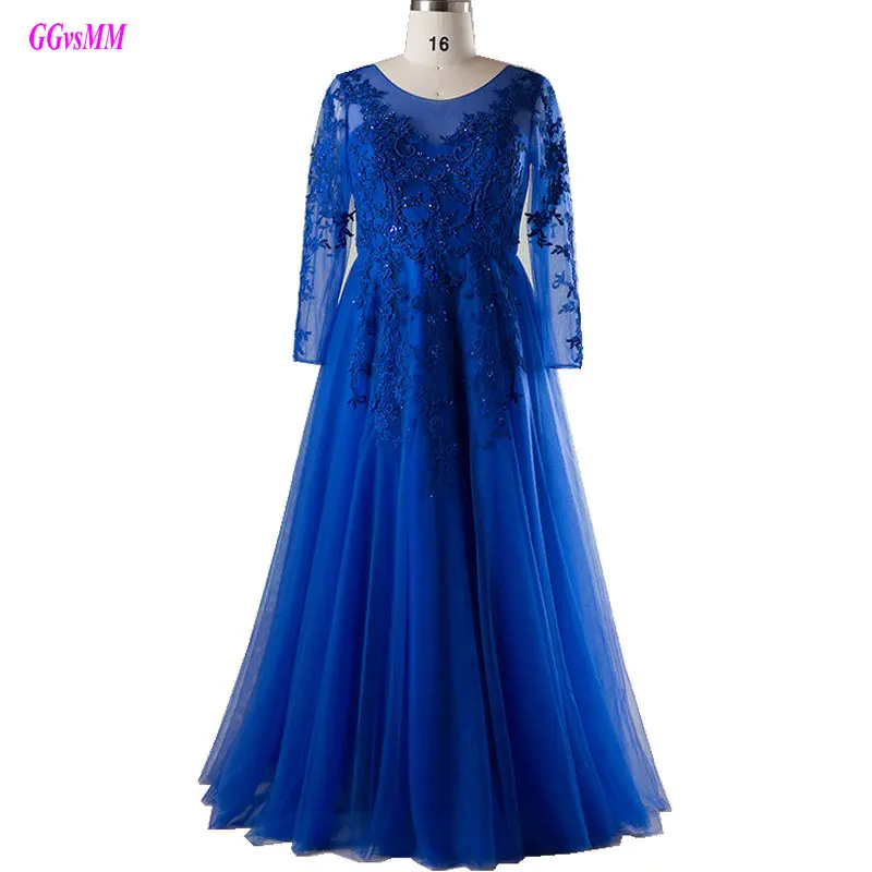 Real Photos Dark Royal Blue Plus Size Evening Dresses Scoop Appliques Lace-Up Mother of the Bride Dress Long Evening Party Gowns
Real Photos Dark Royal Blue Plus Size Evening Dresses Scoop Appliques Lace-Up Mother of the Bride Dress Long Evening Party Gowns