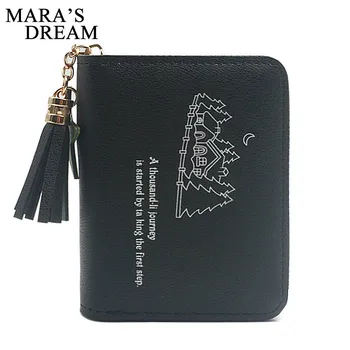 Mara's Dream Women Wallet Card Holder Multifunction Solid Tassel Women Wallet Purse Male Clutch Top Quality Mini Short Wallets P
Mara's Dream Women Wallet Card Holder Multifunction Solid Tassel Women Wallet Purse Male Clutch Top Quality Mini Short Wallets P