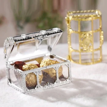 12pcs/lot Vintage Royal Style Chocolate Box Luxury Gold Plastic Gift Boxes Wedding Party Candy Box Mini Treasure Box With Window
12pcs/lot Vintage Royal Style Chocolate Box Luxury Gold Plastic Gift Boxes Wedding Party Candy Box Mini Treasure Box With Window