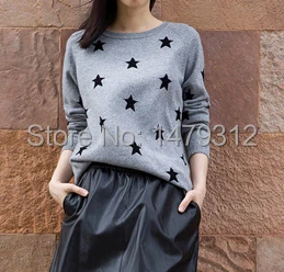 2018 Spring Autumn Winter New Fashion Sexy Star Patterns Colorful Cashmere Sweater Free Shipping
2018 Spring Autumn Winter New Fashion Sexy Star Patterns Colorful Cashmere Sweater Free Shipping