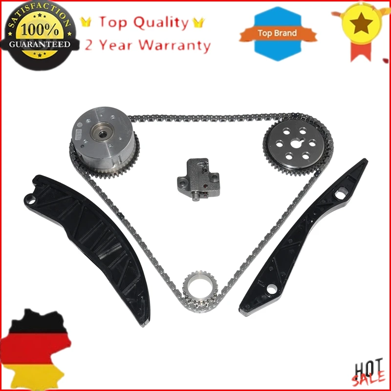 AP02 New For Hyundai / Kia 1.4 1.6 243502B000 CVVT Camshaft Adjuster + Timing Chain Kit
AP02 New For Hyundai / Kia 1.4 1.6 243502B000 CVVT Camshaft Adjuster + Timing Chain Kit