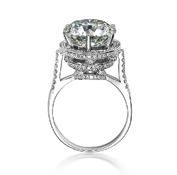 Big Carat Ring Solid 14K White Gold AU585 5Carat Natural Moissanite Diamond Women Engagement Ring Gift Box Include D Color
Big Carat Ring Solid 14K White Gold AU585 5Carat Natural Moissanite Diamond Women Engagement Ring Gift Box Include D Color