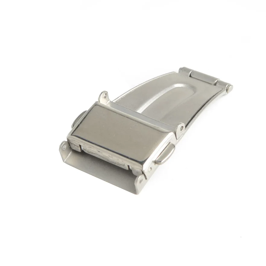Stainless Steel Double Push Button Clasp Buckle for Watch Strap Band Deployment Fold Buckle 14mm,18mm,20mm,22mm,24mm
Stainless Steel Double Push Button Clasp Buckle for Watch Strap Band Deployment Fold Buckle 14mm,18mm,20mm,22mm,24mm