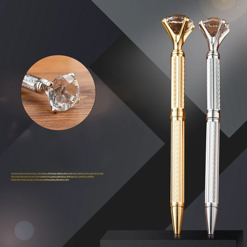 Noble High quality Crystal Diamond Ballpoint pen New Style Fashion Fountain Ball pen Work School Signature Write Stationery Pen
Noble High quality Crystal Diamond Ballpoint pen New Style Fashion Fountain Ball pen Work School Signature Write Stationery Pen