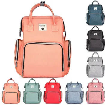 26cm Large Capacity Mummy Bag Baby Diaper Bag Multifunctional Waterproof Maternal Baby Nappy Backpack Bags Mobile Phone Straps
26cm Large Capacity Mummy Bag Baby Diaper Bag Multifunctional Waterproof Maternal Baby Nappy Backpack Bags Mobile Phone Straps