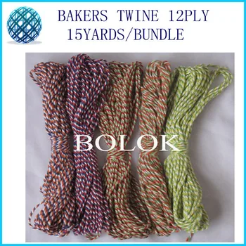 Baker twine15yards/bundle (15pcs/lot) gift packing twine DIY Twine multi color cotton twine 42 kinds color free shipping
Baker twine15yards/bundle (15pcs/lot) gift packing twine DIY Twine multi color cotton twine 42 kinds color free shipping