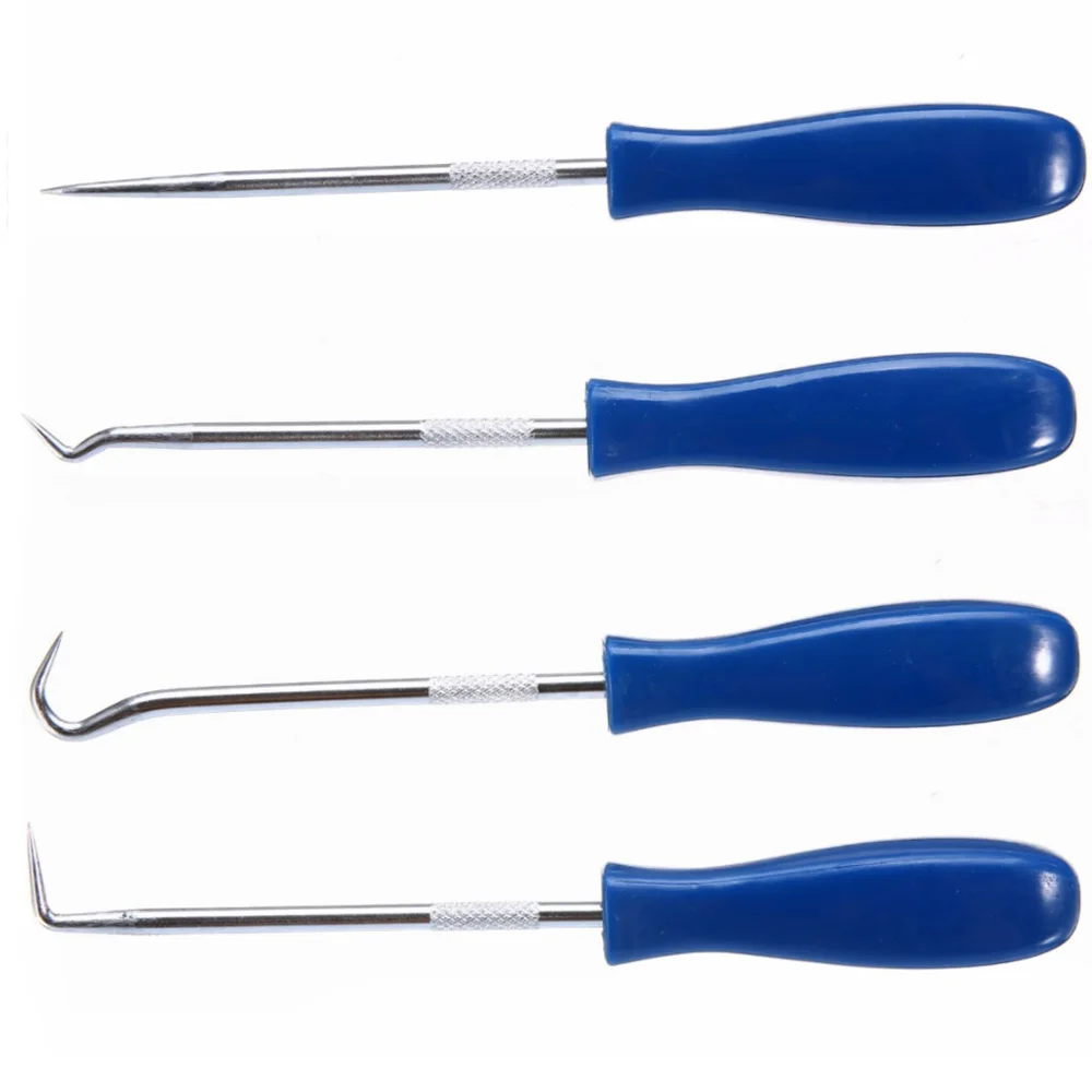 4pcs Auto Car Pick and Hook Set O Ring Oil Seal Gasket Puller Remover Craft Hand Tool Car Remover Tool Set
4pcs Auto Car Pick and Hook Set O Ring Oil Seal Gasket Puller Remover Craft Hand Tool Car Remover Tool Set