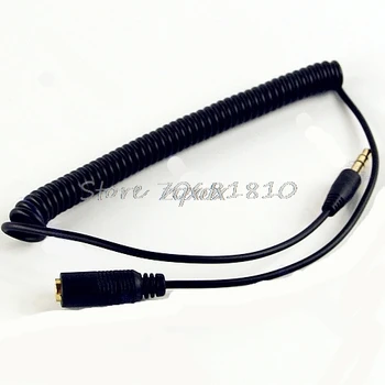 3.5mm Male to Female M/F Plug Jack Stereo Headphone Audio Coiled Extension Cable Whosale&Dropship
3.5mm Male to Female M/F Plug Jack Stereo Headphone Audio Coiled Extension Cable Whosale&Dropship