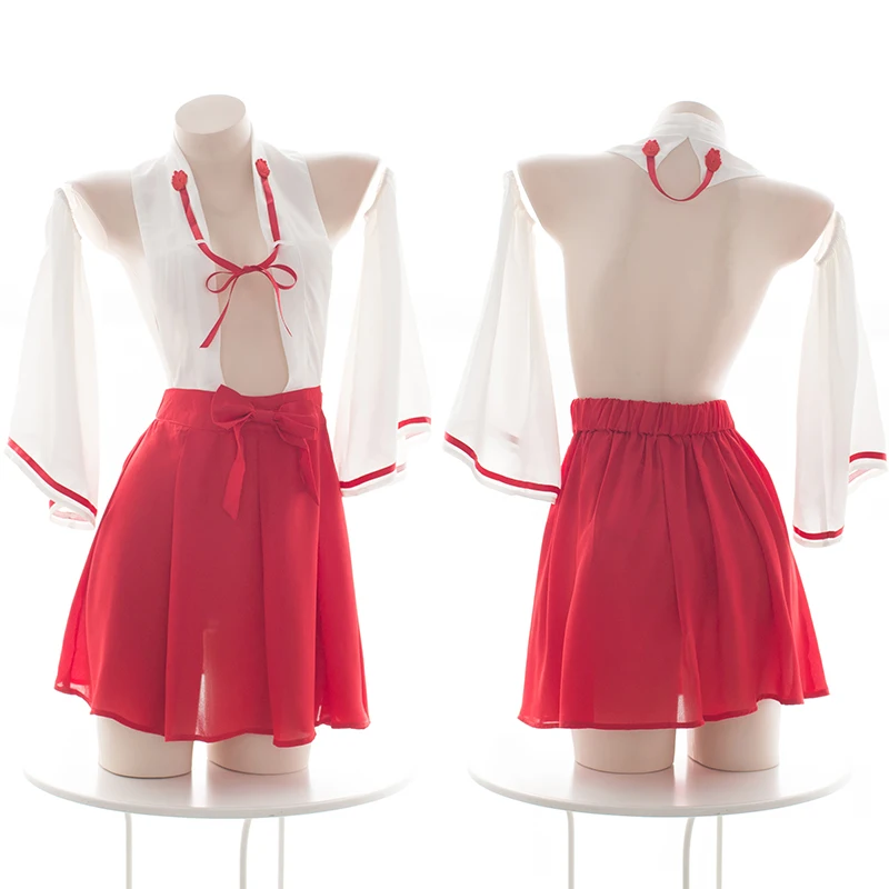 Sexy Women Dress Japanese Witch Cosplay Costume Lolita Dress Anime Uniform Dress Party Underwear Set
Sexy Women Dress Japanese Witch Cosplay Costume Lolita Dress Anime Uniform Dress Party Underwear Set