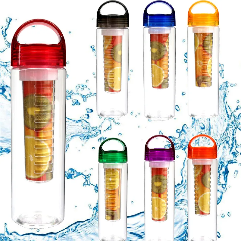 700ml Plastic Water Bottle With Fruit Lemon Infuser Filter Juice Shaker For Sports Tour Hiking Portable Drinkware Bottles
700ml Plastic Water Bottle With Fruit Lemon Infuser Filter Juice Shaker For Sports Tour Hiking Portable Drinkware Bottles