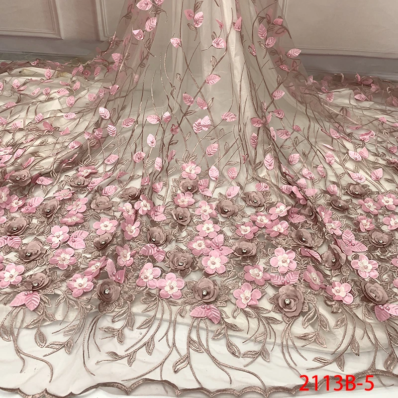 3D Laces 2019 High Quality, Beaded Nigerian Lace Fabric 2018, Embroidery French Tulle Lace with Stones for Bridal KS2113B-5
3D Laces 2019 High Quality, Beaded Nigerian Lace Fabric 2018, Embroidery French Tulle Lace with Stones for Bridal KS2113B-5