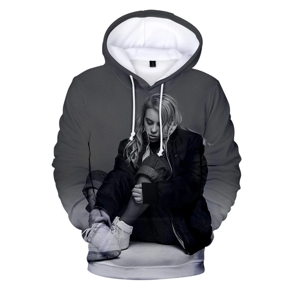 2019 spring Billie Eilish hoodie Print Hooded Women Men sweatshirt Clothes Harajuku Casual Hot Sale Hoodies Kpop sweatshirts
2019 spring Billie Eilish hoodie Print Hooded Women Men sweatshirt Clothes Harajuku Casual Hot Sale Hoodies Kpop sweatshirts