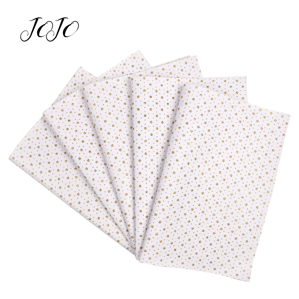 JOJO BOWS 22*30cm 1pc Faux Synthetic Leather Fabric Gold Stars Printed Sheets For Clothing Needlework DIY Hair Bows Party Decor
JOJO BOWS 22*30cm 1pc Faux Synthetic Leather Fabric Gold Stars Printed Sheets For Clothing Needlework DIY Hair Bows Party Decor