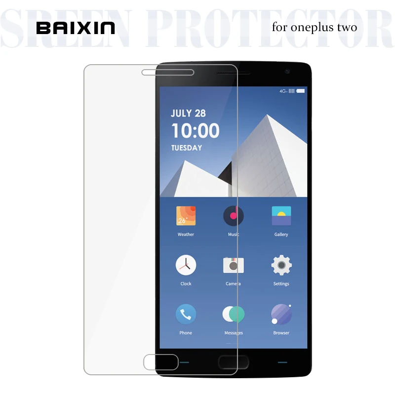 For Oneplus Two Tempered Glass 100% Original High Quality Screen Protector Film Accessories for Oneplus 2 with clean kits
For Oneplus Two Tempered Glass 100% Original High Quality Screen Protector Film Accessories for Oneplus 2 with clean kits