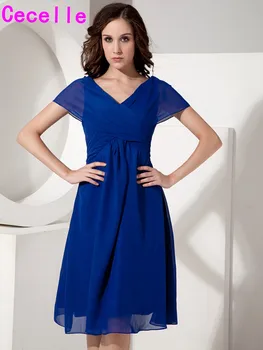 Royal Blue Simple Short A-line Knee Length Chiffon Beach Bridesmaid Dresses Summer Casual Informal Wedding Party Dress Custom
Royal Blue Simple Short A-line Knee Length Chiffon Beach Bridesmaid Dresses Summer Casual Informal Wedding Party Dress Custom