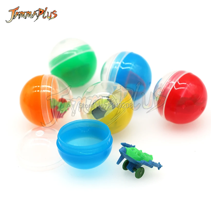 32mm 100pcs Plastic Empty Toy Vending Capsule Half Clear Half Color Capsule Ball 1-1/4" Vending Machine Ball
32mm 100pcs Plastic Empty Toy Vending Capsule Half Clear Half Color Capsule Ball 1-1/4" Vending Machine Ball
