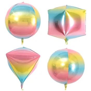 20pcs New Design 22 inch Gradient Color 4D Disco Square Diamond Round Helium Balloon Birthday Wedding Party Decor Party Globos
20pcs New Design 22 inch Gradient Color 4D Disco Square Diamond Round Helium Balloon Birthday Wedding Party Decor Party Globos