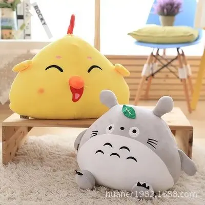 New arrive super soft cotton yellow chicken pillow my neighbor Totoro Cushion plush toys birthday gift
New arrive super soft cotton yellow chicken pillow my neighbor Totoro Cushion plush toys birthday gift