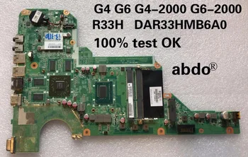 Abdo 710874-001 710874-501 HP Pavilion G4 G6 G4-2000 G6-2000 DAR33HMB6A0 notebook PC motherboard 100% Test OK
Abdo 710874-001 710874-501 HP Pavilion G4 G6 G4-2000 G6-2000 DAR33HMB6A0 notebook PC motherboard 100% Test OK