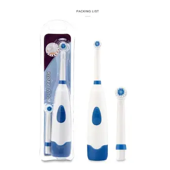 1 Set Automatic Ultrasonic Electric Tooth Brush IPX7 Waterproof Rotating Tooth Brush with 2 Brush Heads
1 Set Automatic Ultrasonic Electric Tooth Brush IPX7 Waterproof Rotating Tooth Brush with 2 Brush Heads