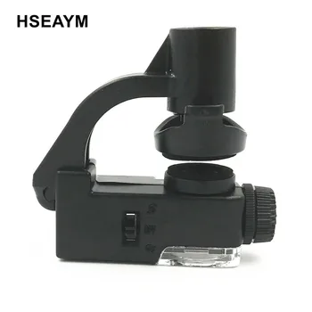 Magnifier Phone Mini Microscope with LED UV lamp Jewelry Antiques Coin Stamp Identification Magnifying Glass Loupe
Magnifier Phone Mini Microscope with LED UV lamp Jewelry Antiques Coin Stamp Identification Magnifying Glass Loupe