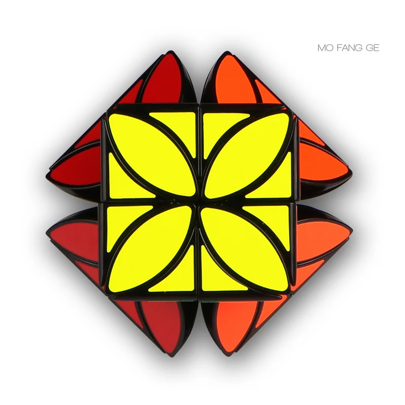 Mofangge Four-leaf Clover Pattern Magic Cube Puzzle Toy for Competition - Black/White/colours base
Mofangge Four-leaf Clover Pattern Magic Cube Puzzle Toy for Competition - Black/White/colours base