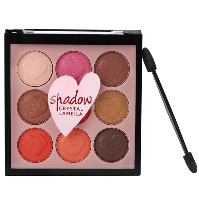 9 Color Pearl Glitter Eye Shadow Powder Palette Matt Eyeshadow Cosmetic Makeup paleta de sombra eyeshadow pallete maquiagem
9 Color Pearl Glitter Eye Shadow Powder Palette Matt Eyeshadow Cosmetic Makeup paleta de sombra eyeshadow pallete maquiagem