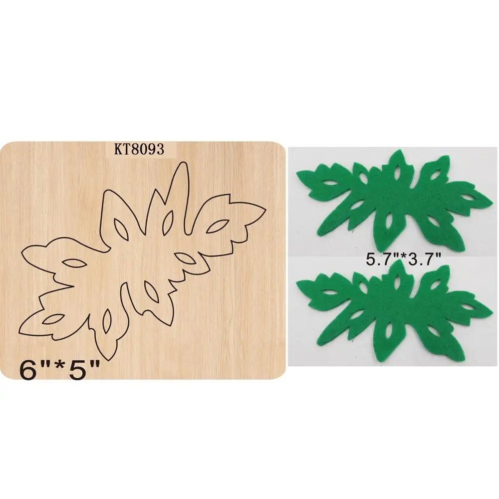 Leaf cutting dies 2019 new die cut &wooden dies Suitable for common die cutting machines on the market
Leaf cutting dies 2019 new die cut &wooden dies Suitable for common die cutting machines on the market