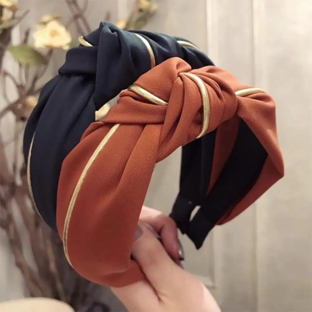 HobbyLane Women Fashion Knot Headband Wide Band Pure Color Simple Hair Decoration
HobbyLane Women Fashion Knot Headband Wide Band Pure Color Simple Hair Decoration
