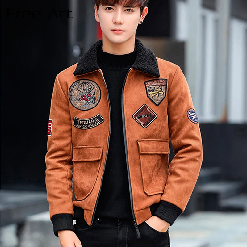 Epaulet Rib Sleeve Zipper Short Turn-down Collar Casual Winter New Freeshipping Sale Jaqueta Masculino Bomber Jacket Men
Epaulet Rib Sleeve Zipper Short Turn-down Collar Casual Winter New Freeshipping Sale Jaqueta Masculino Bomber Jacket Men