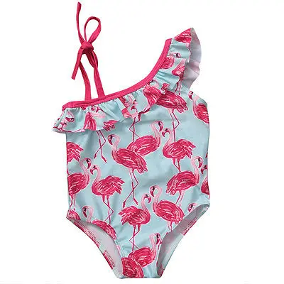 ITFABS Lovely Flamingo Print Baby Girls Kids One pieces Lace Up Swimsuit Off Shoulder Swimsuit 1-6Y
ITFABS Lovely Flamingo Print Baby Girls Kids One pieces Lace Up Swimsuit Off Shoulder Swimsuit 1-6Y