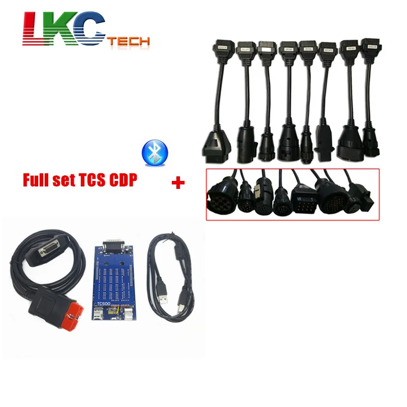 2018 High Quality TCS CDP with Bluetooth + Full Set 8pcs Truck Cables Car Diagnostic Tool Auto Car Scanner with Best Price
2018 High Quality TCS CDP with Bluetooth + Full Set 8pcs Truck Cables Car Diagnostic Tool Auto Car Scanner with Best Price