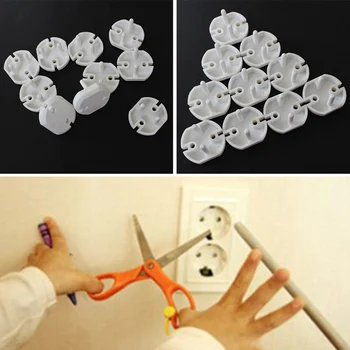 10Pcs 2 Hole Sockets Cover Plugs Baby Electric Sockets Outlet Plug Kids Electrical Safety Protector Sockets Protection EU
10Pcs 2 Hole Sockets Cover Plugs Baby Electric Sockets Outlet Plug Kids Electrical Safety Protector Sockets Protection EU