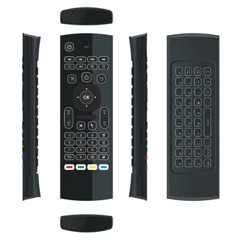 10pcs/lot MX3 Air Mouse Backlight MX3 Wireless Keyboard 2.4G IR Learning Fly Air Mouse Backlit Remote Control For Android TV Box
10pcs/lot MX3 Air Mouse Backlight MX3 Wireless Keyboard 2.4G IR Learning Fly Air Mouse Backlit Remote Control For Android TV Box