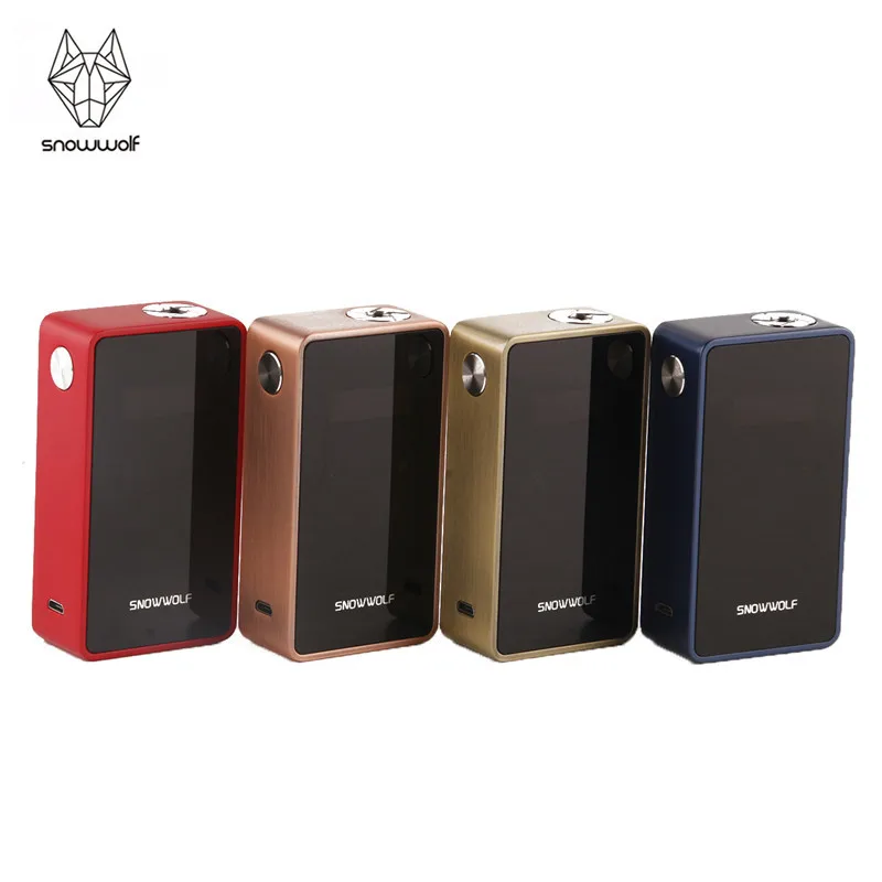 Original Snowwolf 200W C Mod Sigelei Asmodus 235W Output with Touch Screen Display Snow Wolf 235Watt E Cigarette Vape Mod Kit
Original Snowwolf 200W C Mod Sigelei Asmodus 235W Output with Touch Screen Display Snow Wolf 235Watt E Cigarette Vape Mod Kit
