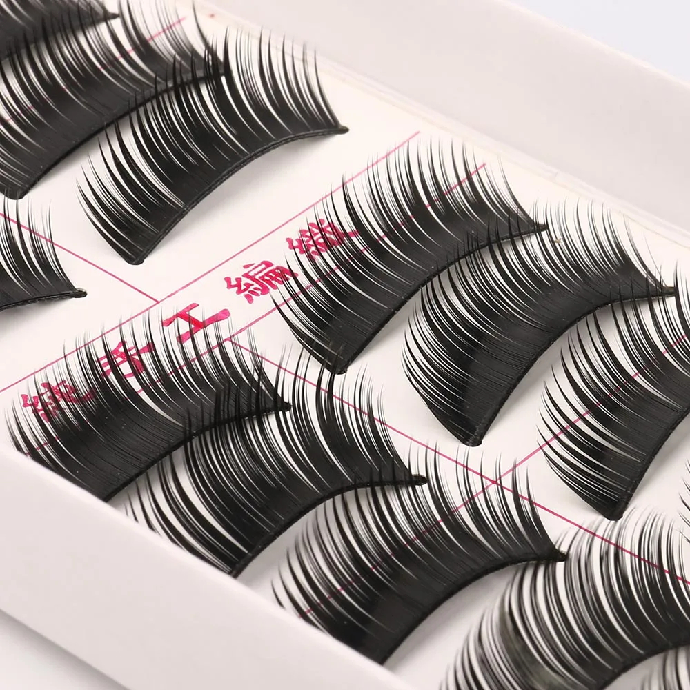 #501 2018 NEW FASHION Big sale! 10 Pair Fashion Natural Handmade Long False Black Eyelashes Makeup FREESHIP
#501 2018 NEW FASHION Big sale! 10 Pair Fashion Natural Handmade Long False Black Eyelashes Makeup FREESHIP