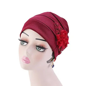 2019 Muslim Sequins flower Stretch Turban Ruffle Hair Hats Beanie Bandanas Scarf Head Wrap Headwear for Women 46
2019 Muslim Sequins flower Stretch Turban Ruffle Hair Hats Beanie Bandanas Scarf Head Wrap Headwear for Women 46