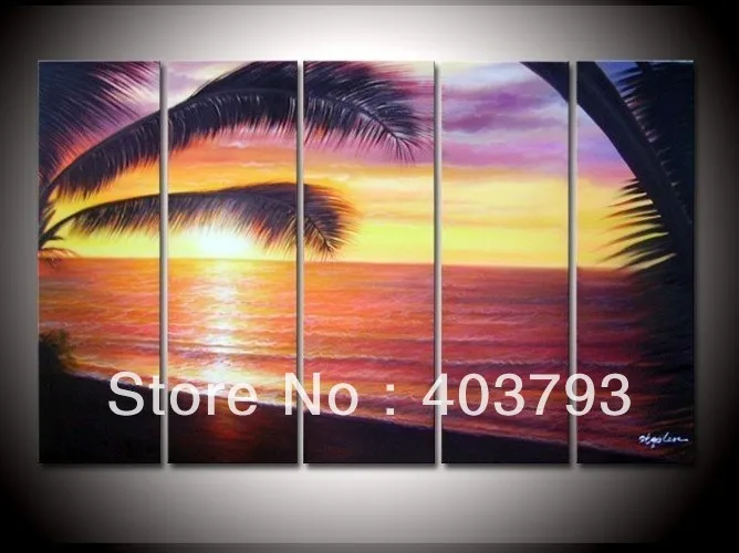 MODERN ABSTRACT HUGE WALL ART OIL PAINTING ON CANVAS sea sunrising sencery for decoration
MODERN ABSTRACT HUGE WALL ART OIL PAINTING ON CANVAS sea sunrising sencery for decoration