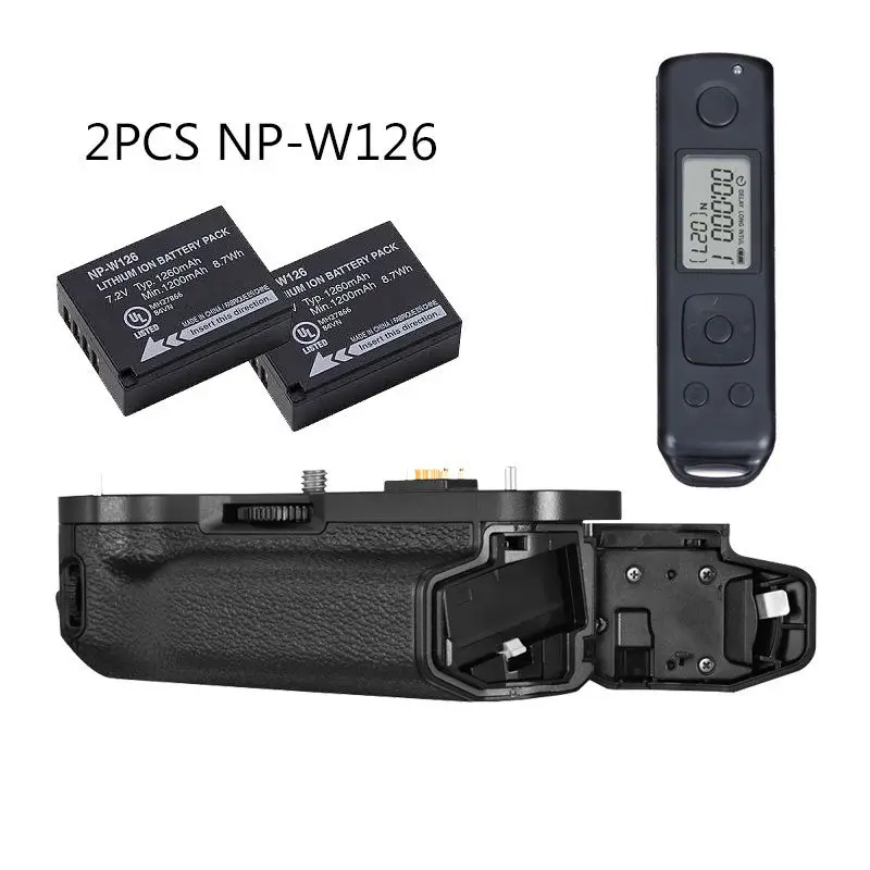 MEIKE MK-XT1 Pro Wireless Control Battery Grip for Fujifilm X-T1 as VG-XT1 + NP-W126
MEIKE MK-XT1 Pro Wireless Control Battery Grip for Fujifilm X-T1 as VG-XT1 + NP-W126