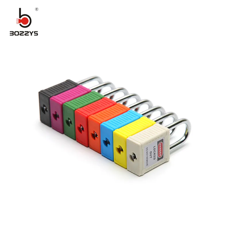 Industry engineering Safe padlock Steel locking beam Inner high 38MM Nylon lock shell Customizable coding BD-G01
Industry engineering Safe padlock Steel locking beam Inner high 38MM Nylon lock shell Customizable coding BD-G01