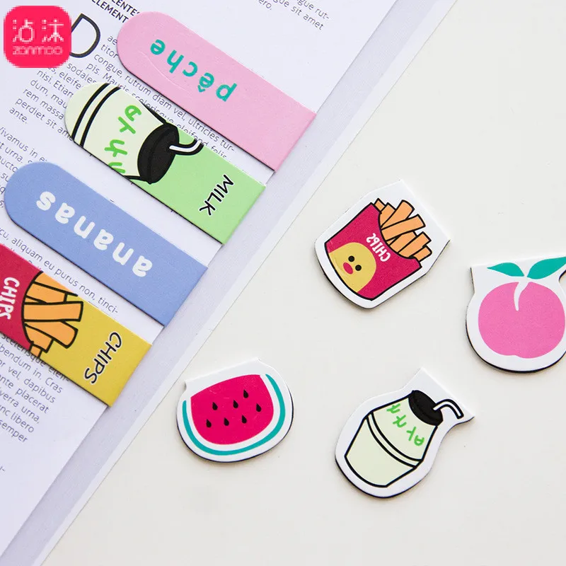2pcs Korean Creative Cartoon Magnet Bookmarks Clamps with Lovely Animal Magnetism Bookcards Metal Mini Book Clip
2pcs Korean Creative Cartoon Magnet Bookmarks Clamps with Lovely Animal Magnetism Bookcards Metal Mini Book Clip