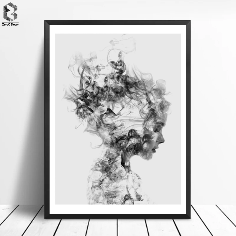 ZeroC Cuadros Posters And Prints Black Wall Art Canvas Painting Smog Pictures For Living Room Nordic Decoration Girl Dissolve Me
ZeroC Cuadros Posters And Prints Black Wall Art Canvas Painting Smog Pictures For Living Room Nordic Decoration Girl Dissolve Me
