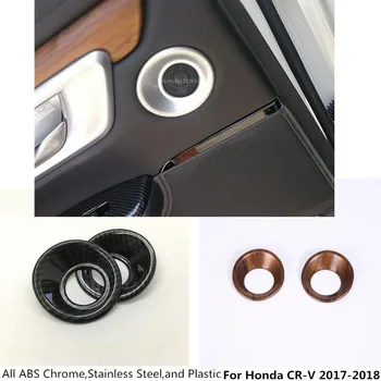 For Honda CRV CR-V 2017 2018 2019 2020 Car Door Carbon Fibre/Peach Wood Rear Back Audio Speak Sound Cover Ring Circle Lamp Trim
For Honda CRV CR-V 2017 2018 2019 2020 Car Door Carbon Fibre/Peach Wood Rear Back Audio Speak Sound Cover Ring Circle Lamp Trim