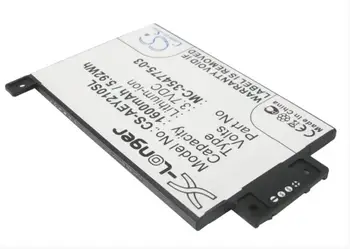 Cameron Sino 1600mAh battery for AMAZON 58-000008 MC-354775-03 S2011-003-A S2011-003-S EY21 Kindle Touch 6" 2014 Version
Cameron Sino 1600mAh battery for AMAZON 58-000008 MC-354775-03 S2011-003-A S2011-003-S EY21 Kindle Touch 6" 2014 Version